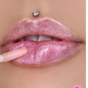 Jeffree Star glitter Pink Lip Gloss new in box